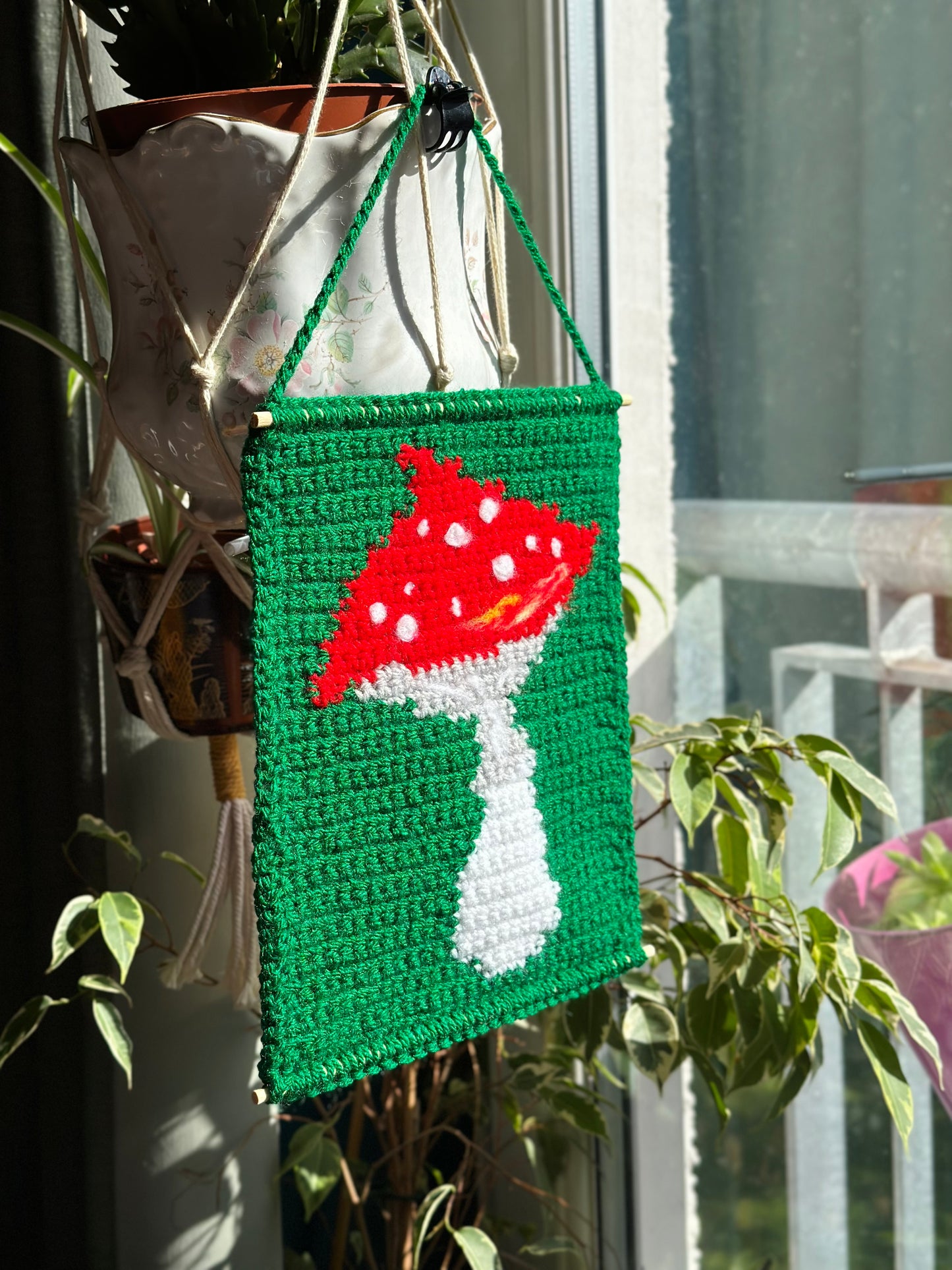 Mushroom Tapestry