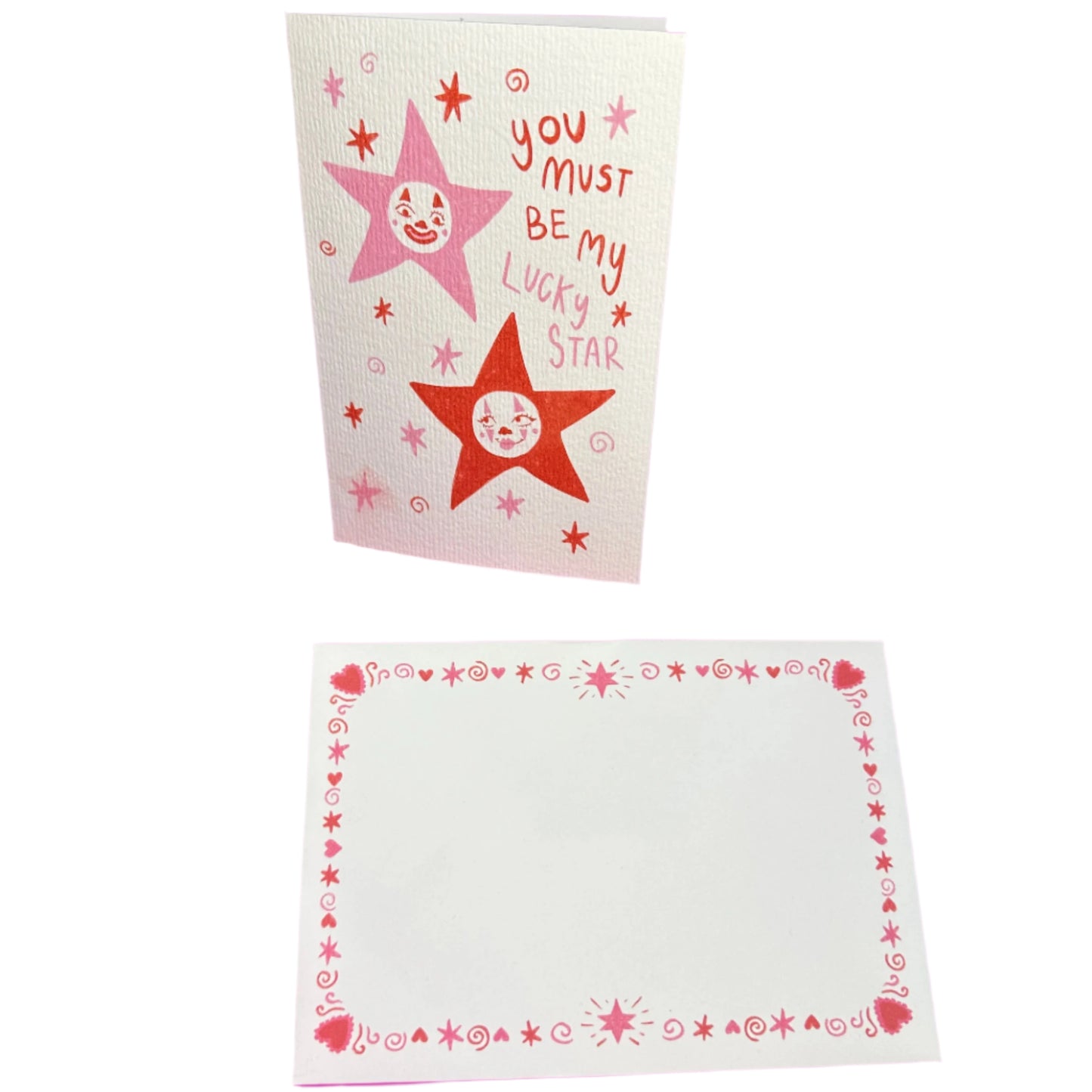 ‘You Must Be My Lucky Star’ Greetings Card