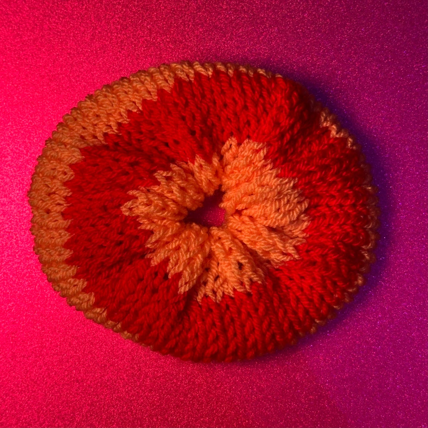 Knitted Scrunchies