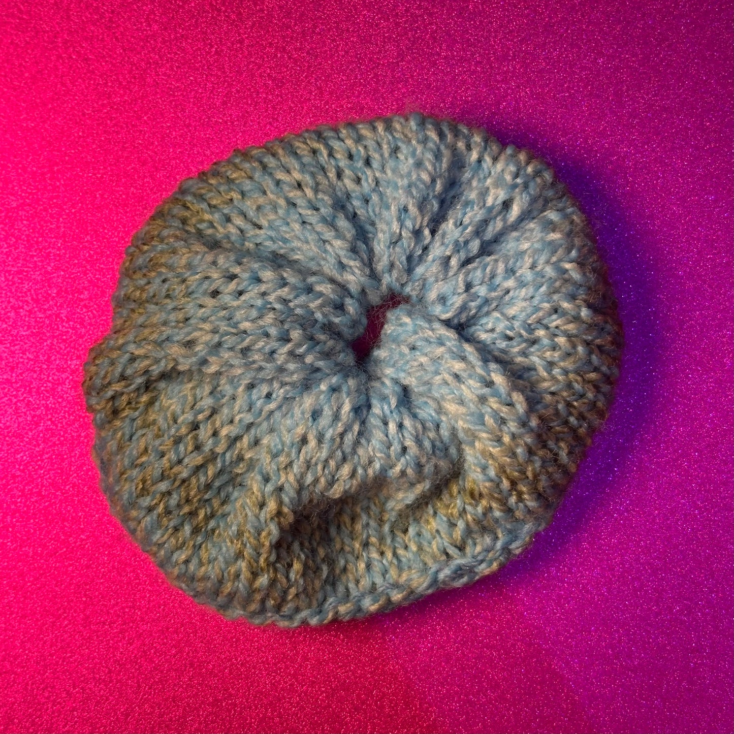 Knitted Scrunchies