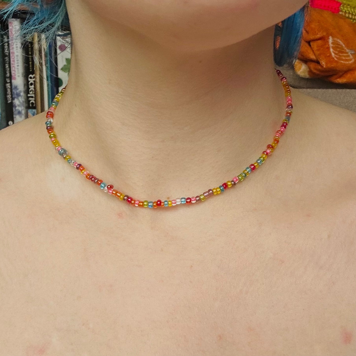 Rainbow Bead Necklaces