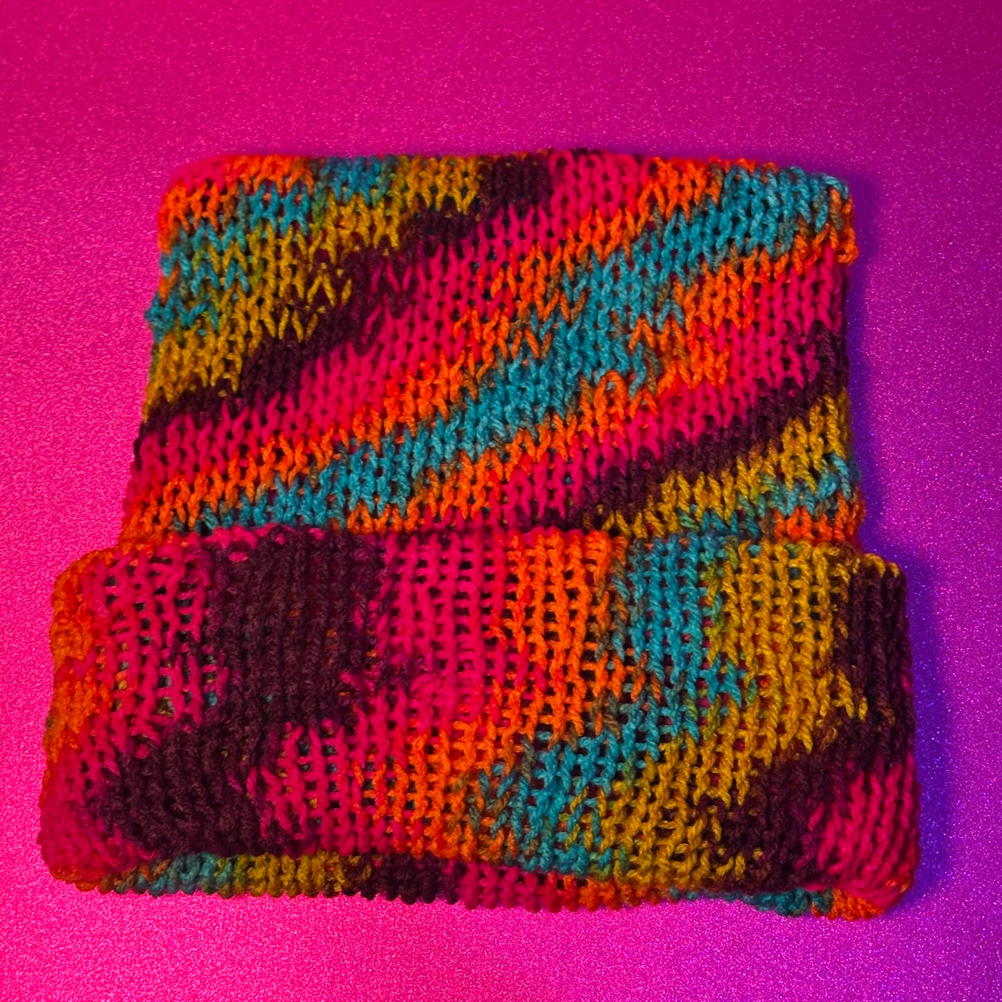 Knitted Cat Hat (Plain)