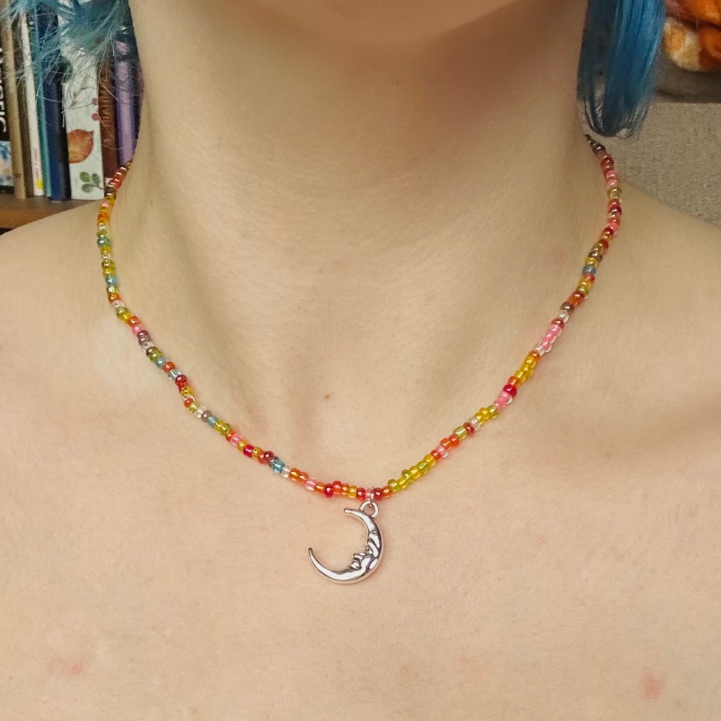 Rainbow Bead Necklaces
