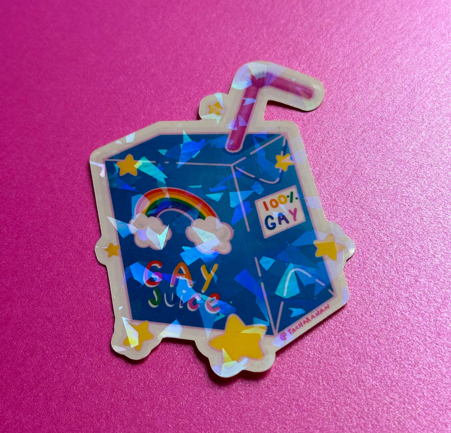 'Gay Juice' Sticker