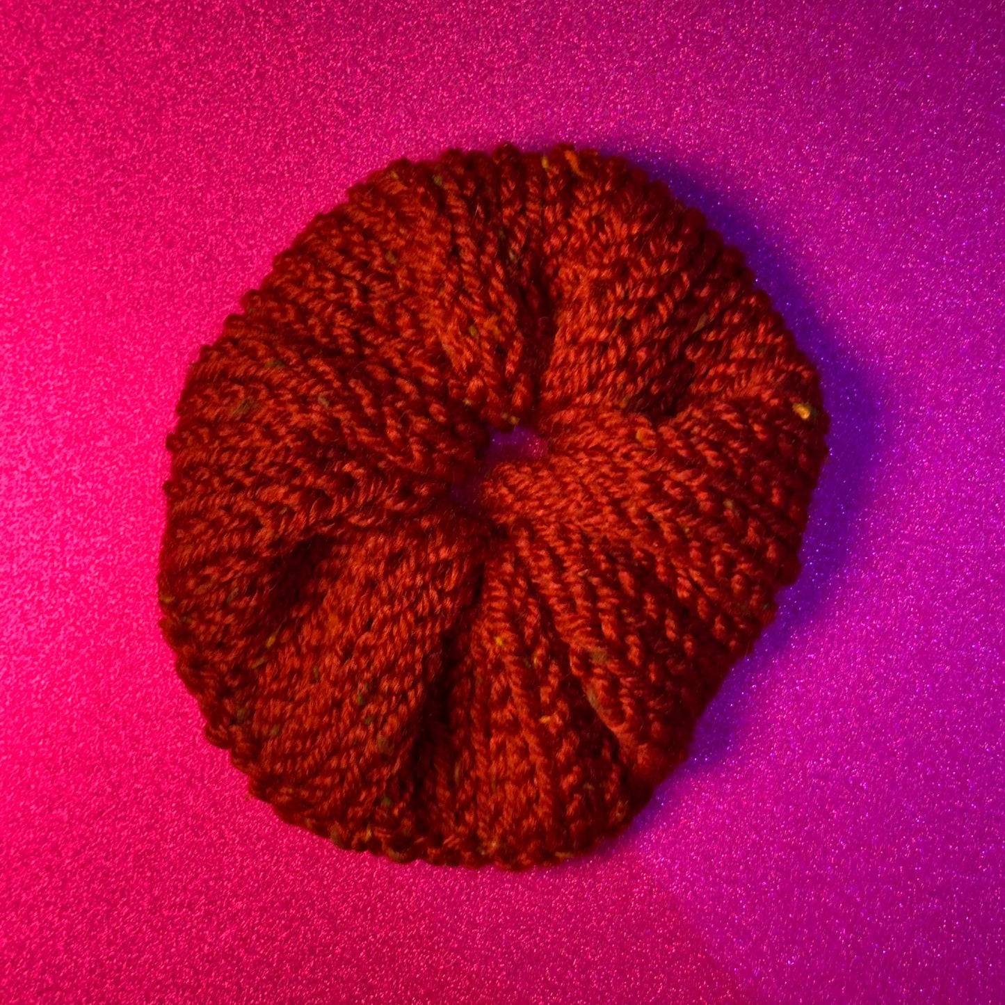 Knitted Scrunchies