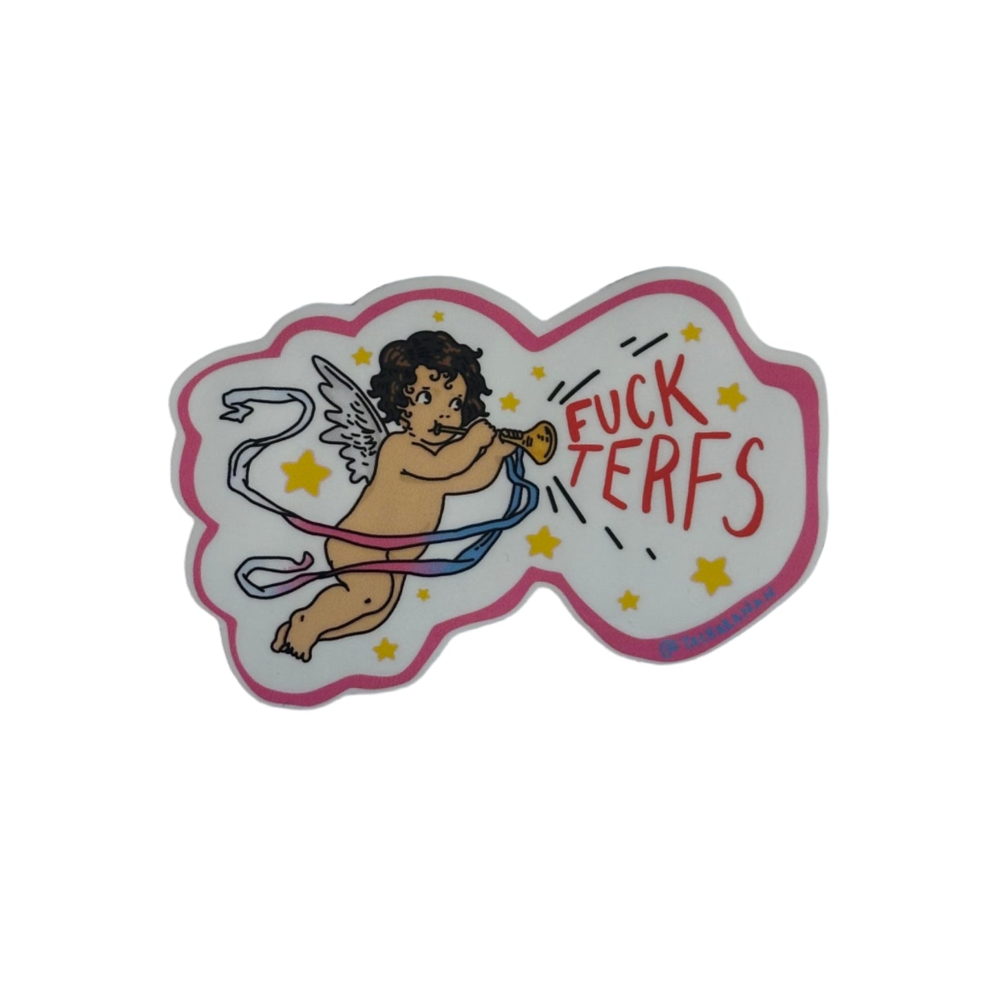 'Fuck TERFS' Sticker