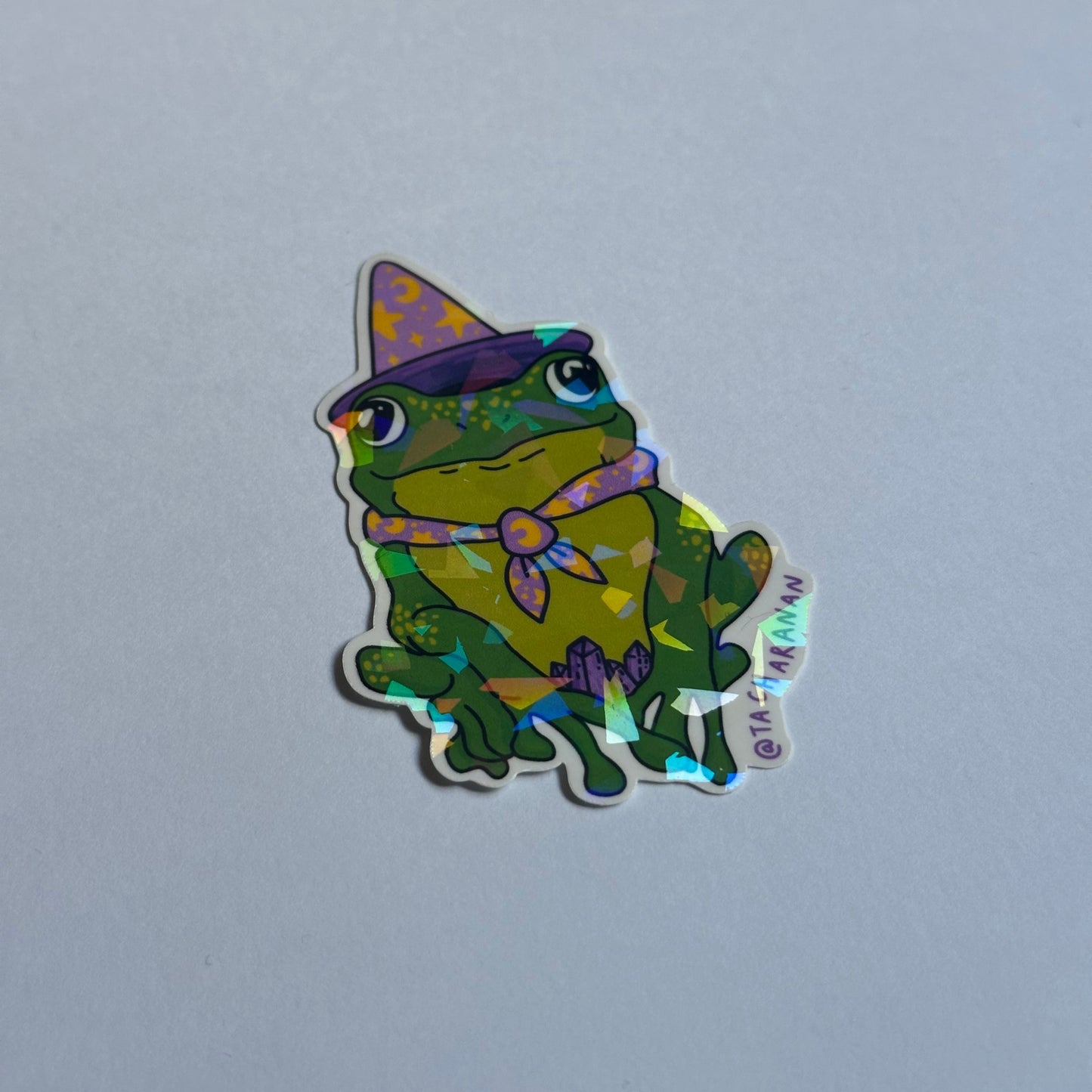 'Witchy Frog' sticker