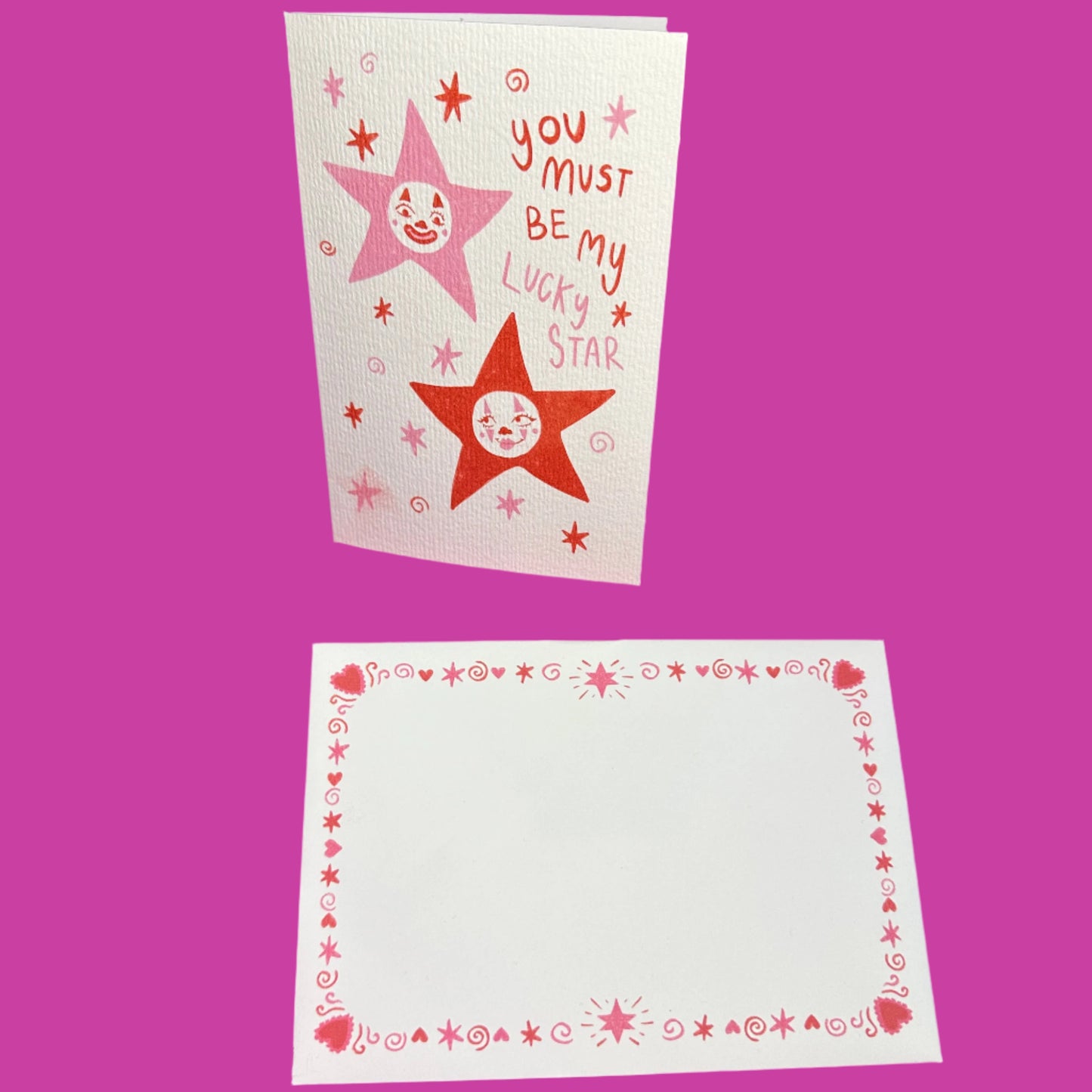 ‘You Must Be My Lucky Star’ Greetings Card