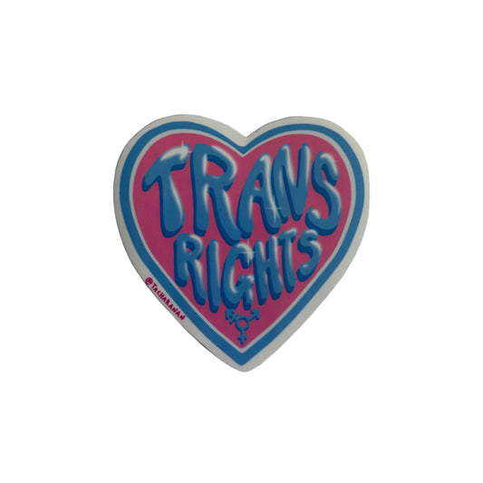 'Trans Rights' Sticker