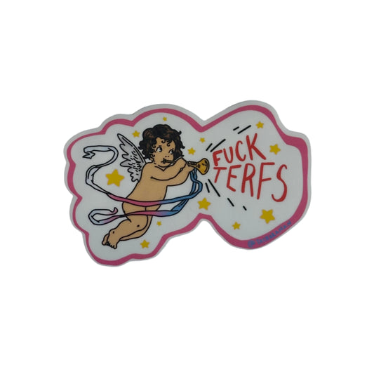 'Fuck TERFS' Sticker