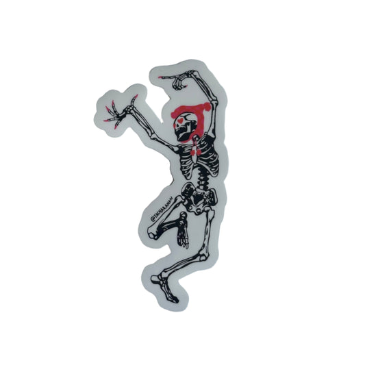 'Death Dancing' Sticker